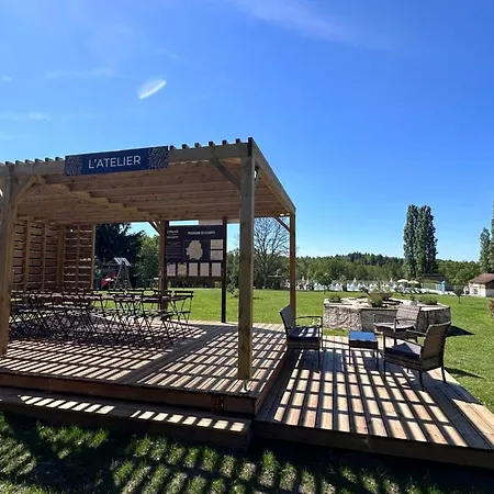 Mobil Avec Terrasse, 4 Personnes - Api-1-52-1073 Kemp *